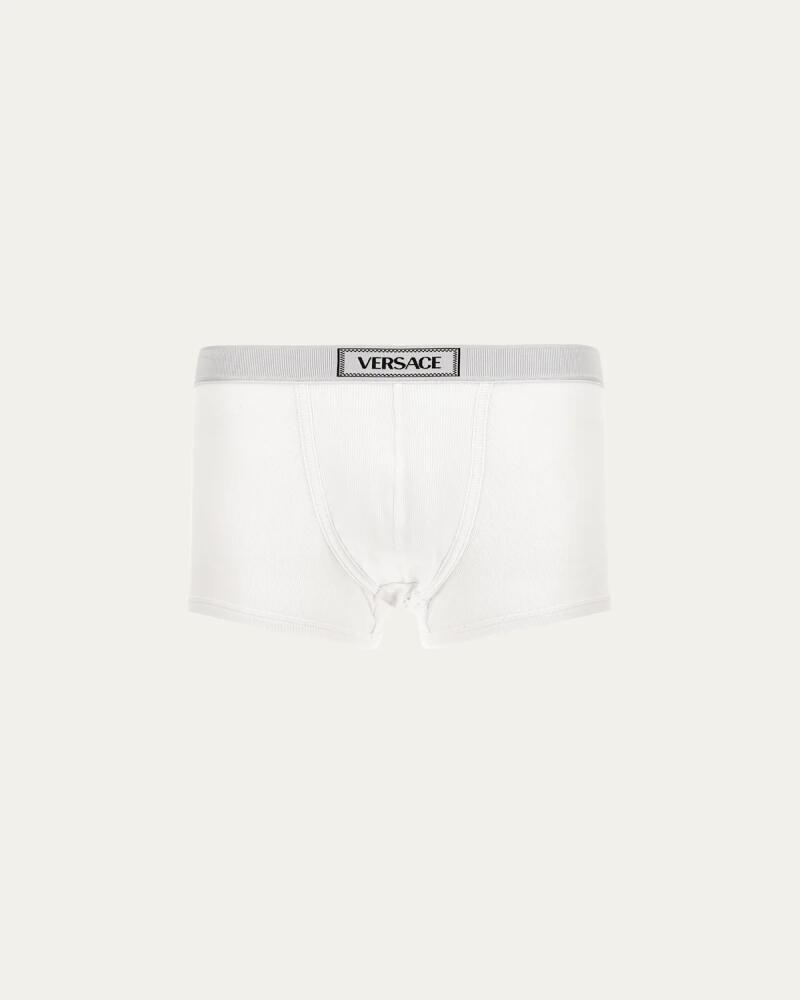 Versace Men's Ribbed Boxer Briefs Cover