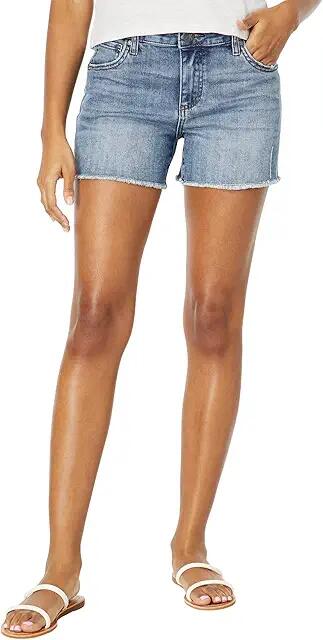 KUT from the Kloth Gidget Fray Shorts in Consolidated (Consolidated) Women's Shorts Cover