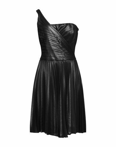 Marc Ellis Woman Midi dress Black Polyester, Viscose Cover