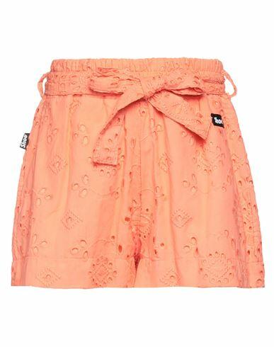 Shoe Woman Shorts & Bermuda Shorts Salmon pink Cotton Cover