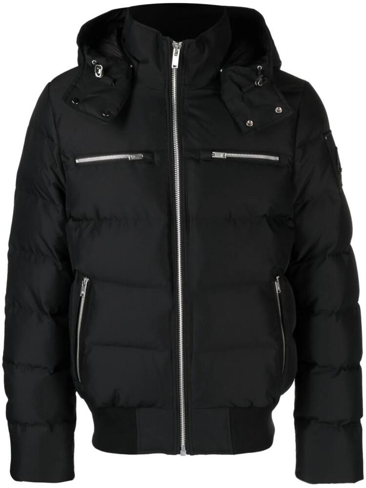 Moose Knuckles Boerum padded down jacket - Black Cover