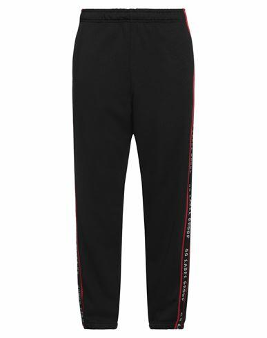 44 Label Group Man Pants Black Cotton, Polyester Cover