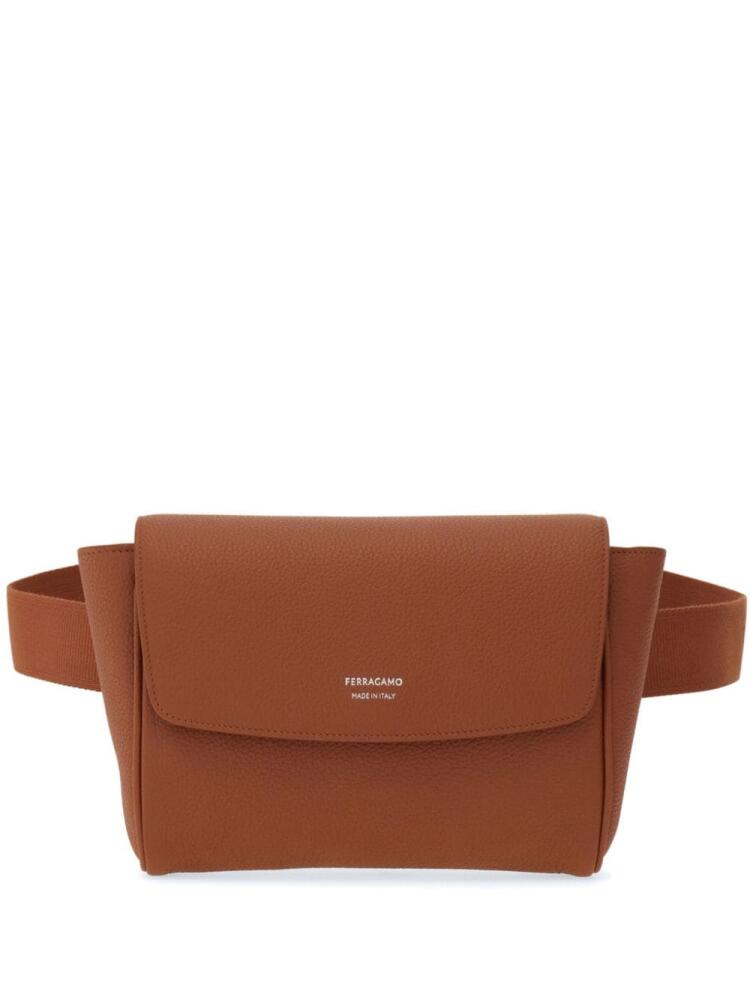 Ferragamo logo-stamp belt bag - Brown Cover