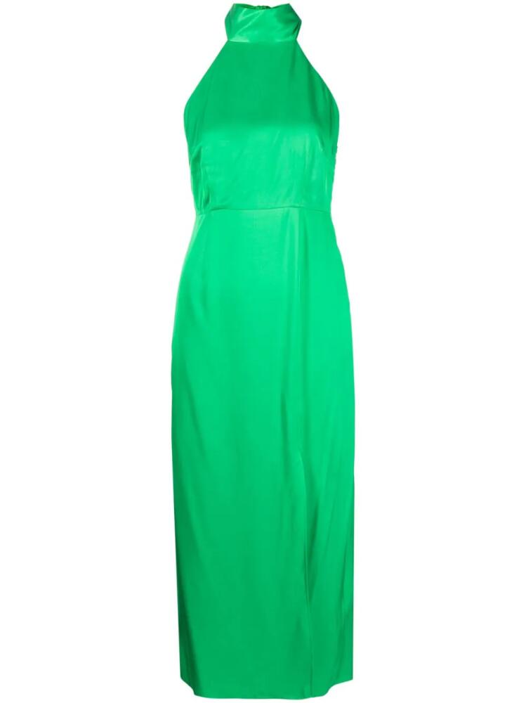 Kitri Gwen high-shine finish dress - Green Cover