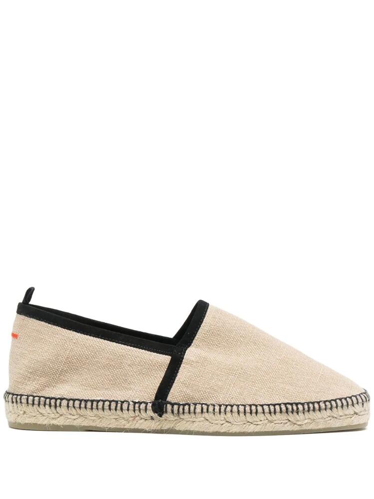 Castañer Pablo contrast-trim espadrilles - Neutrals Cover