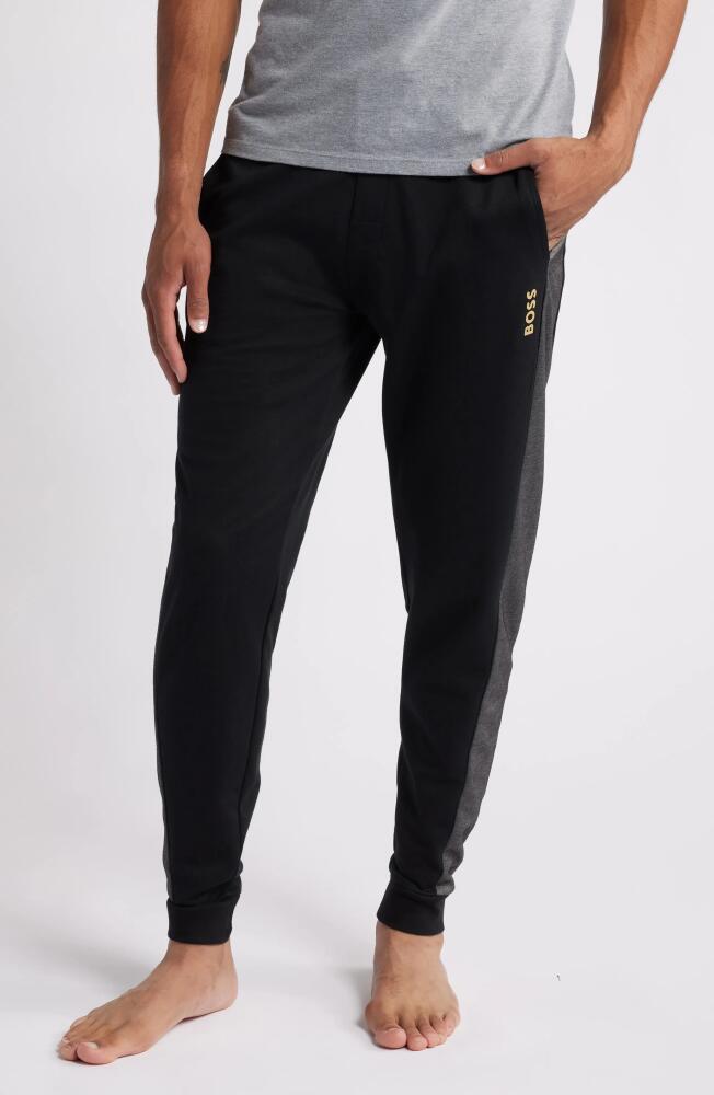 BOSS Tracksuit Lounge Joggers in Black Cover