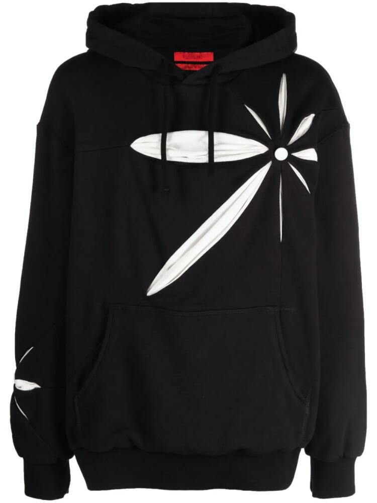 KUSIKOHC Origami cotton hoodie - Black Cover