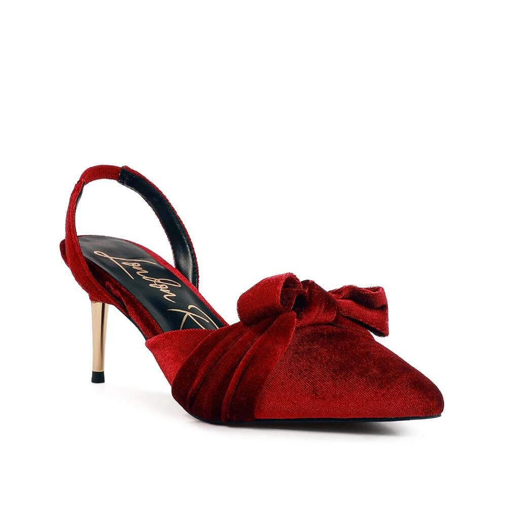 London Rag Mayfair Pump | Women's | Red Cover