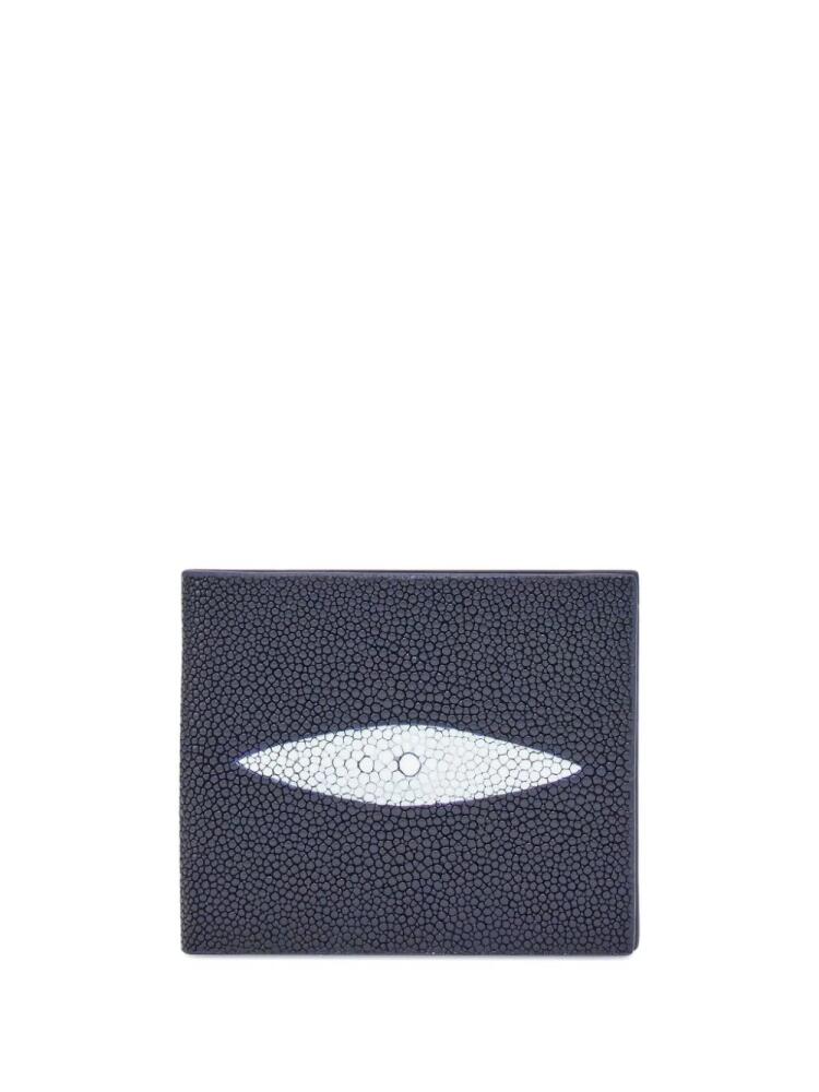 Ferragamo bicolour card holder - Blue Cover