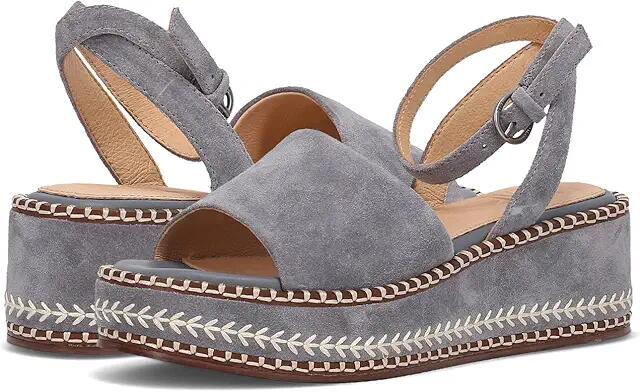 Frye Joy Ankle Strap (Blue Ash) Women's Sandals Cover