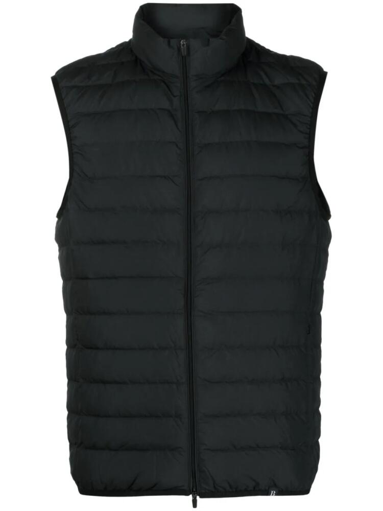 Boggi Milano goose-down padded gilet - Blue Cover