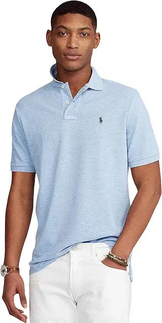 Polo Ralph Lauren Classic Fit Mesh Polo (Jamaica Heather) Men's Clothing Cover