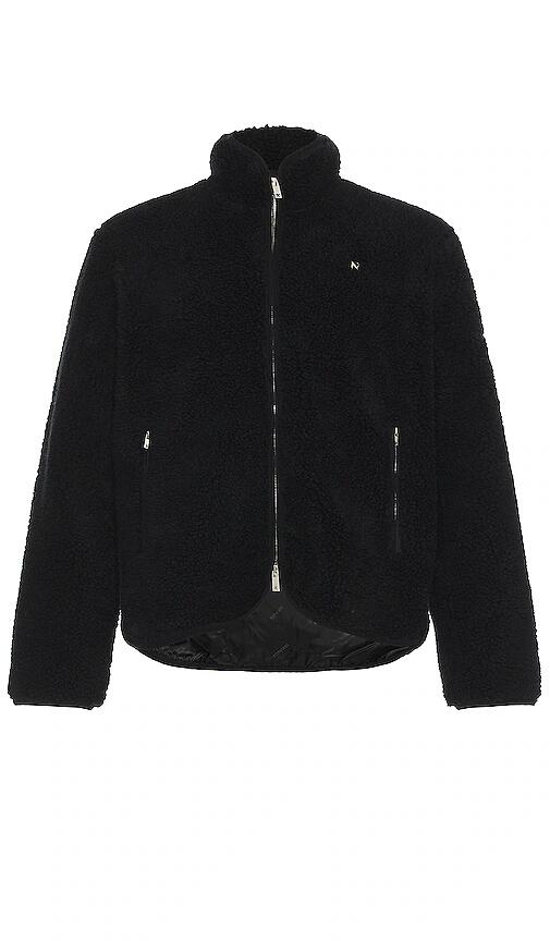 REPRESENT Fleece Zip Through in Black Cover