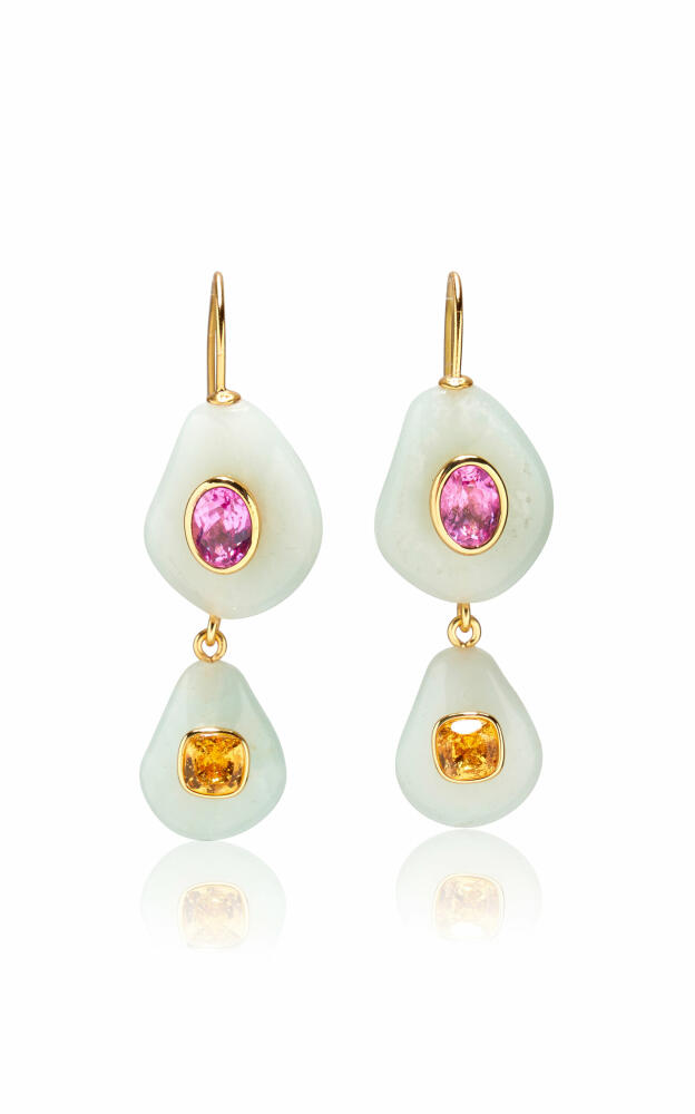 Lizzie Fortunato - Stacked Stone Earrings - Multi - Gifts For Her Cover