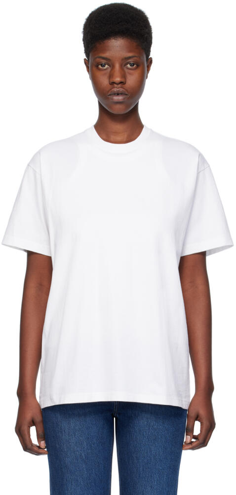 TOTEME Off-White Straight T-Shirt Cover