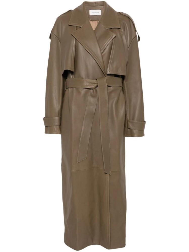 ARMARIUM Ginevra trench coat - Green Cover