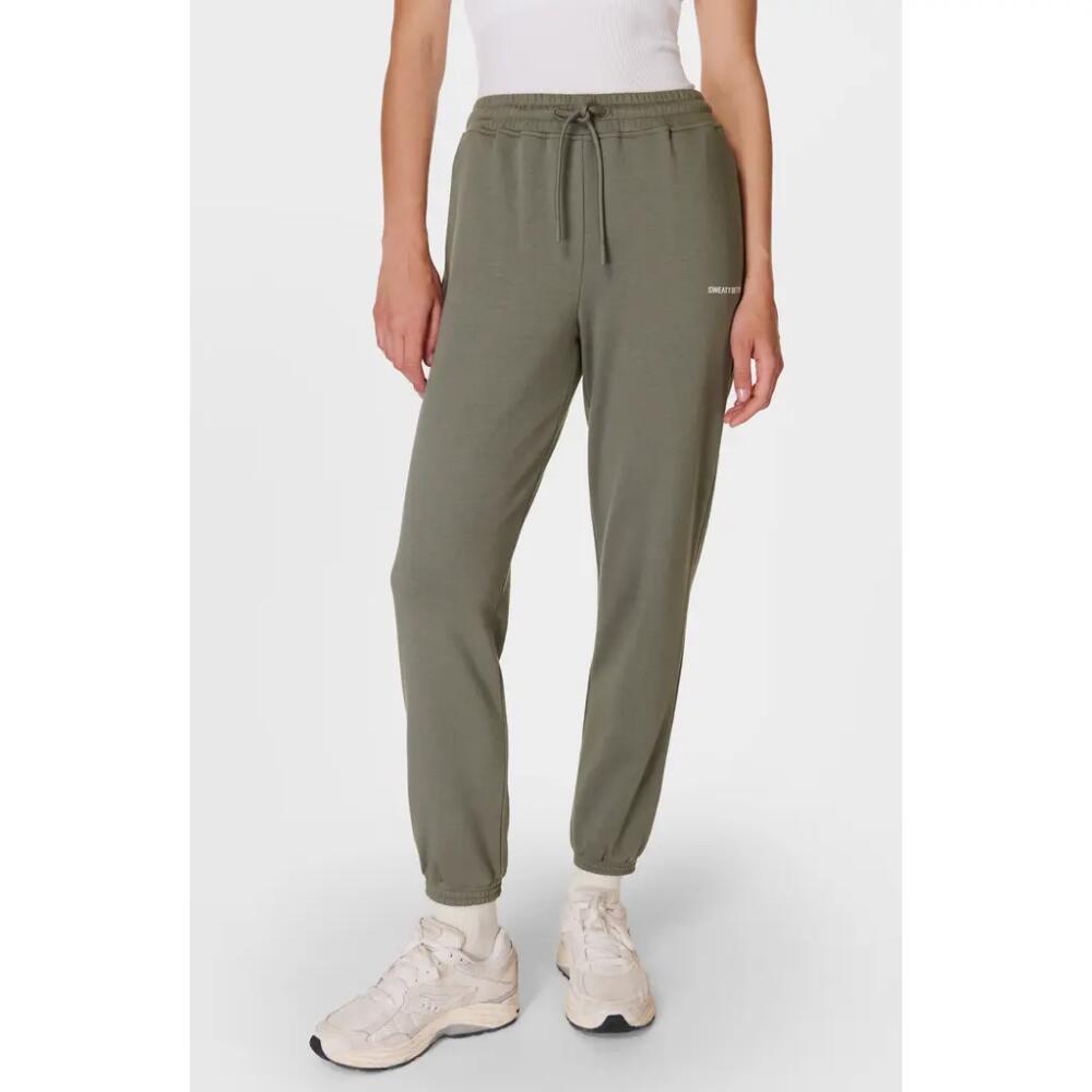 Sweaty Betty Revive Relaxed Joggers in Umbra Green Cover