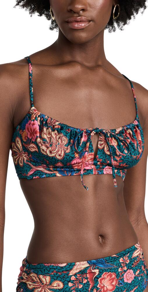 Ulla Johnson Deia Bikini Top Delphinium Cover