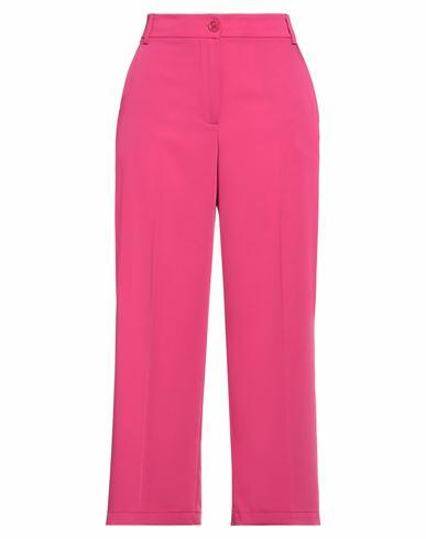 Soallure Woman Pants Magenta Polyester, Elastane Cover