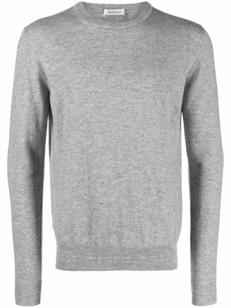 There Was One crew-neck cashmere jumper - Grey Cover