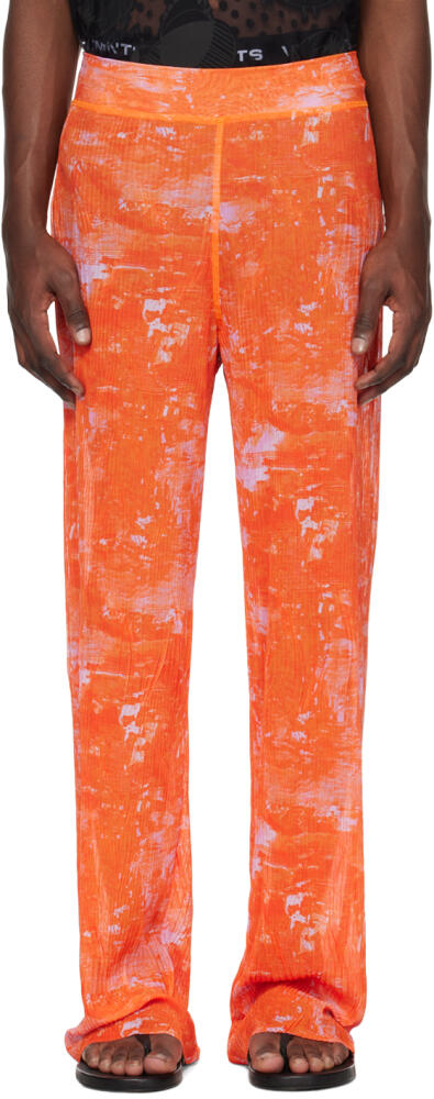 Henrik Vibskov Orange Sway Trousers Cover