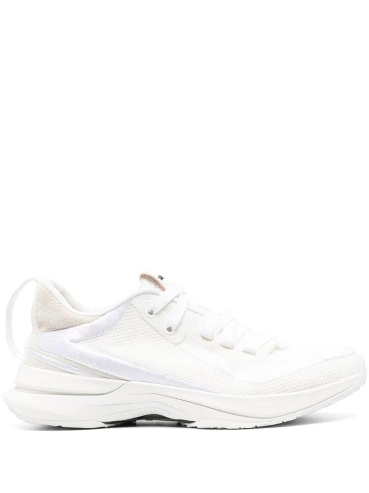 Lanvin logo-detail mesh sneakers - White Cover