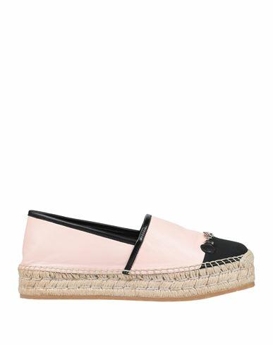 Ferragamo Woman Espadrilles Pink Soft Leather, Textile fibers Cover