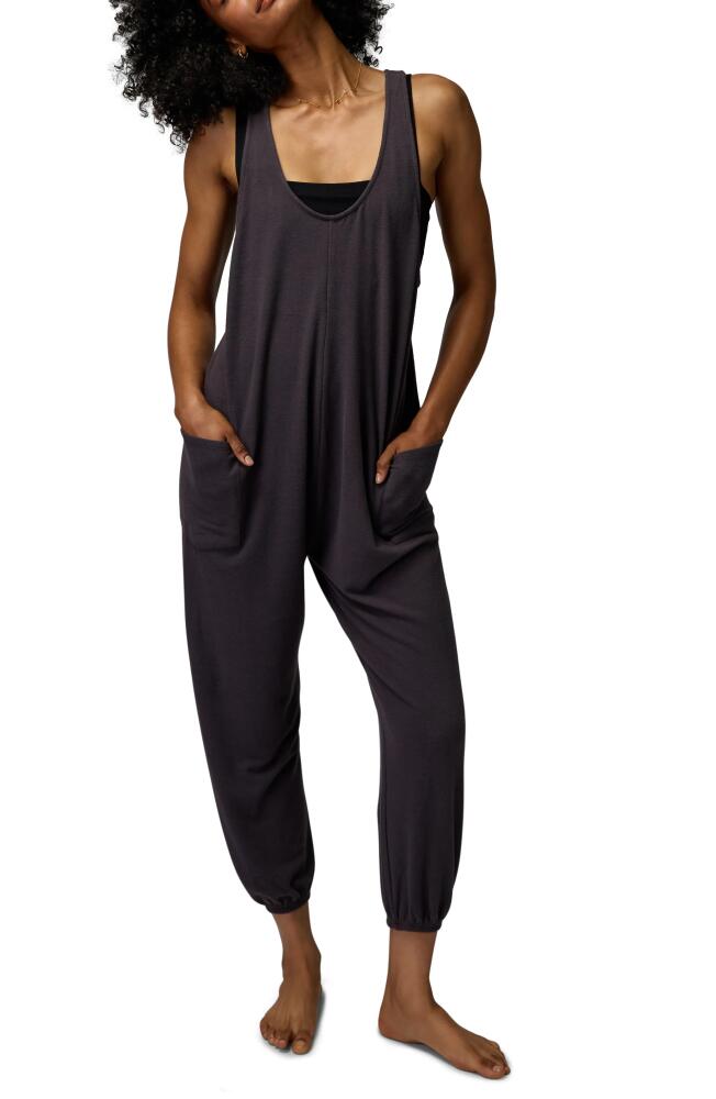 Spiritual Gangster Leah Cotton Jumpsuit in Vintage Black Cover