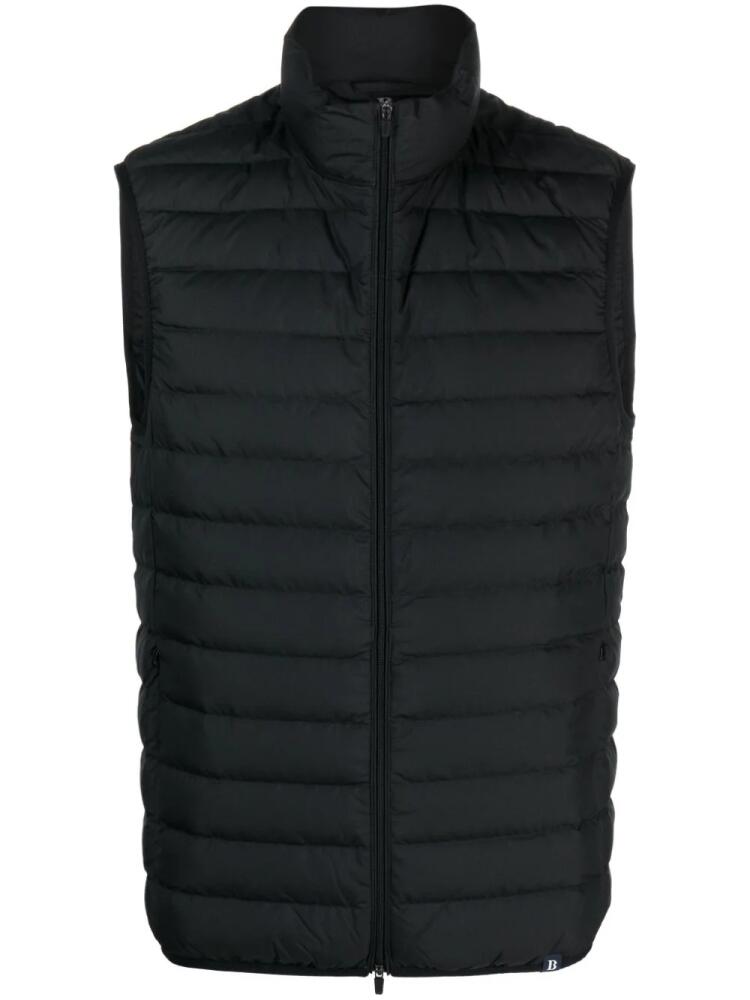 Boggi Milano padded recycled gilet - Black Cover