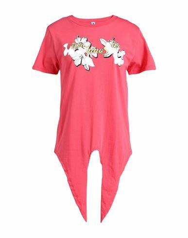 Moschino Woman Cover-up Coral Cotton Cover