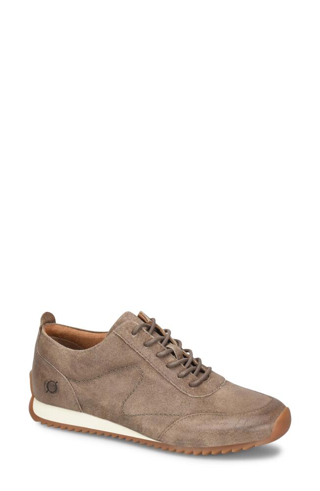 Børn Lynn Sneaker in Taupe Distressed Cover