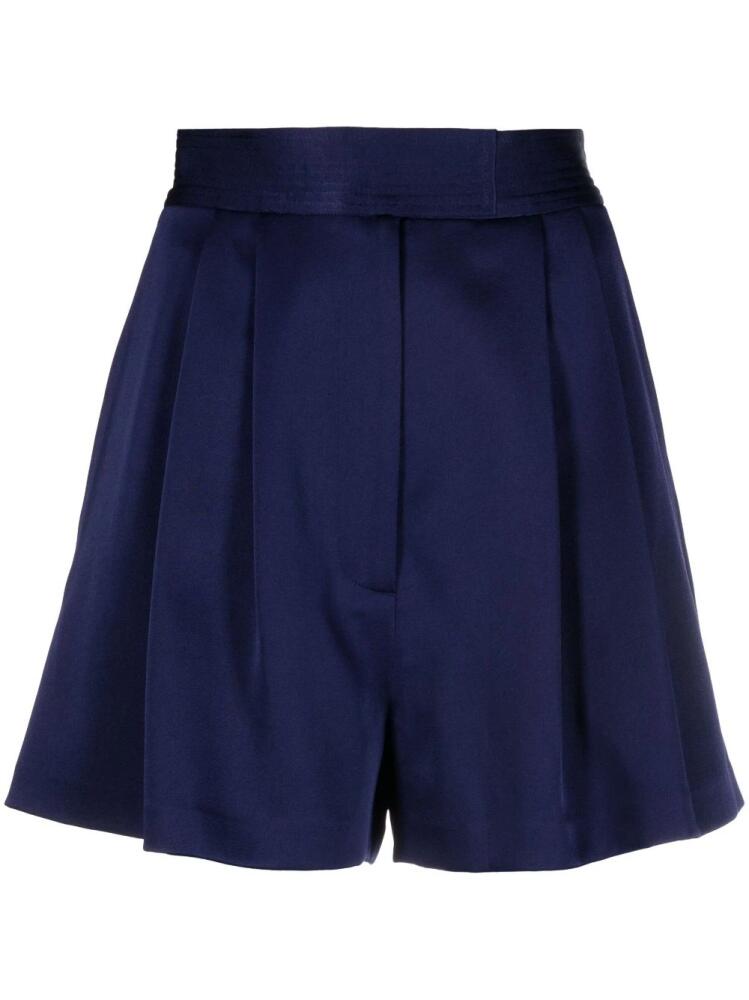 Alex Perry Porter tailored mini shorts - Blue Cover