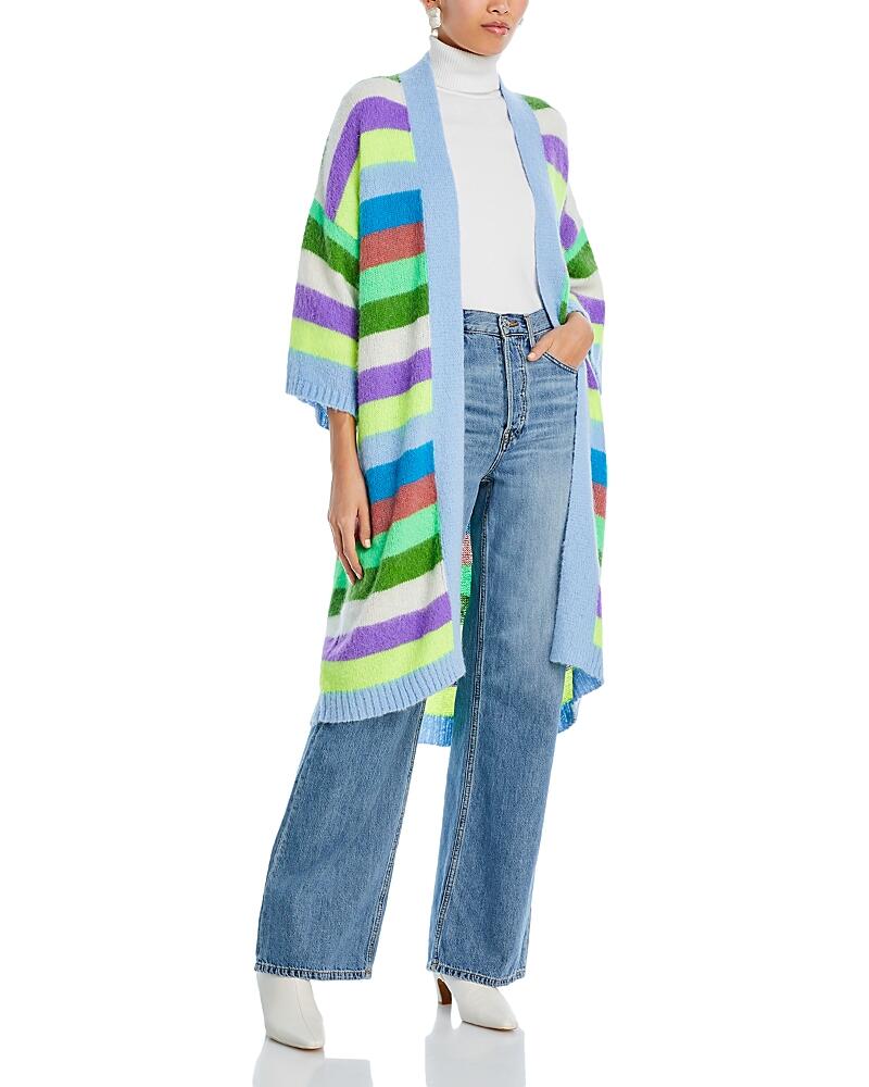 Essentiel Antwerp Striped Kimono Cardigan Cover