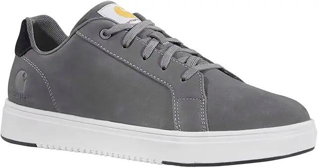 Carhartt Detroit Nano Toe Leather Sneaker (Medium Grey) Men's Lace-up Boots Cover