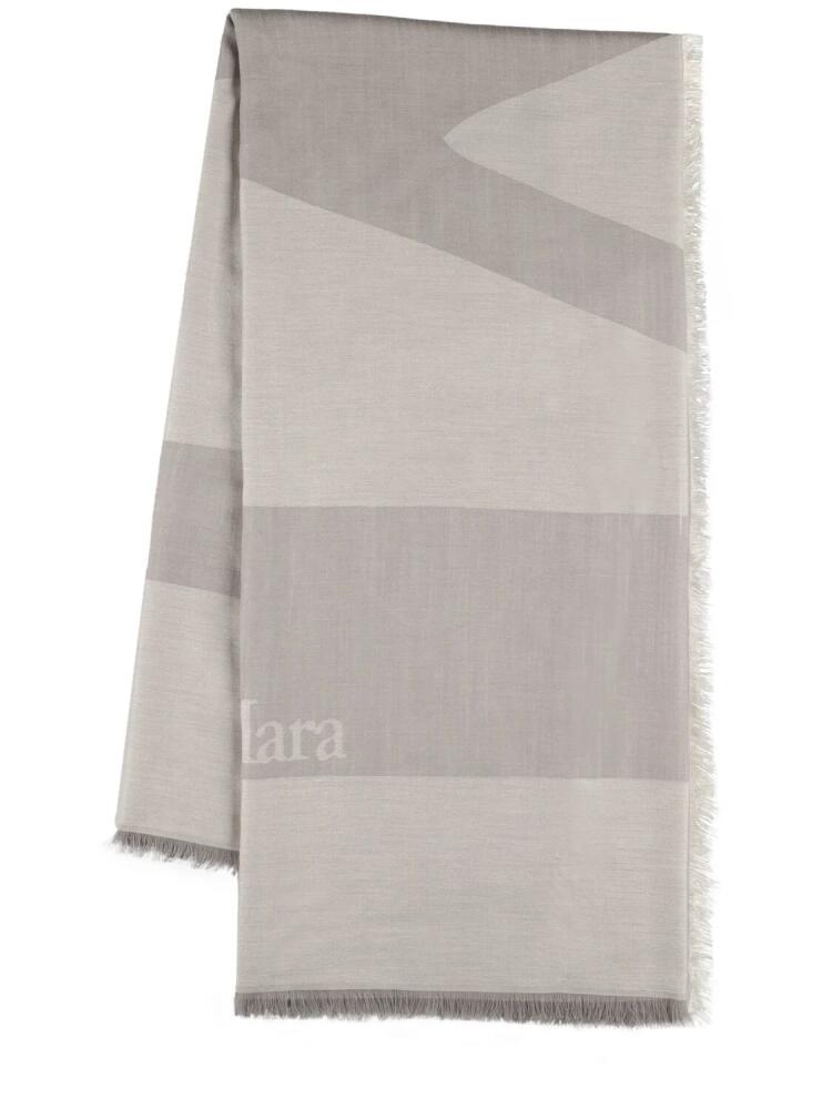 MAX MARA Aral Silk Blend Scarf Cover