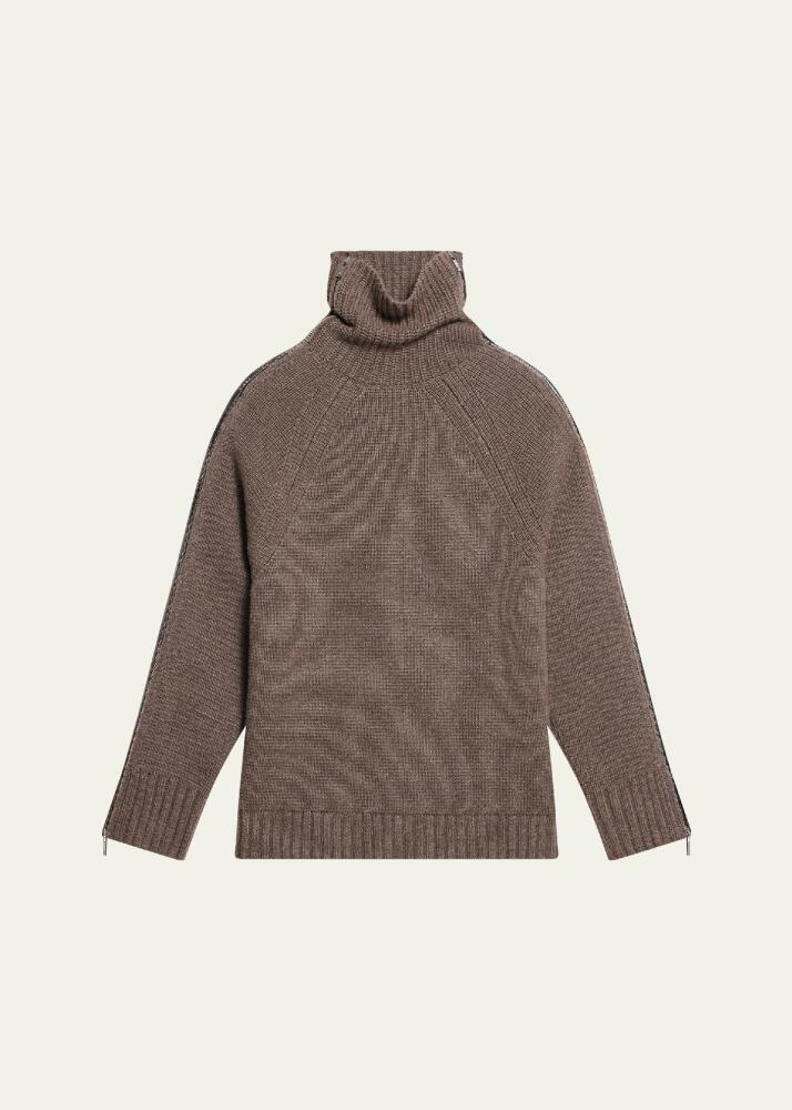 Helmut Lang Men's Wool-Cashmere Suitcase Turtleneck Sweater Cover