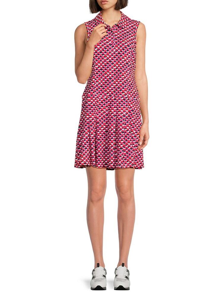 NANETTE nanette lepore Women's Princess Printed Polo Dress - Red Cover