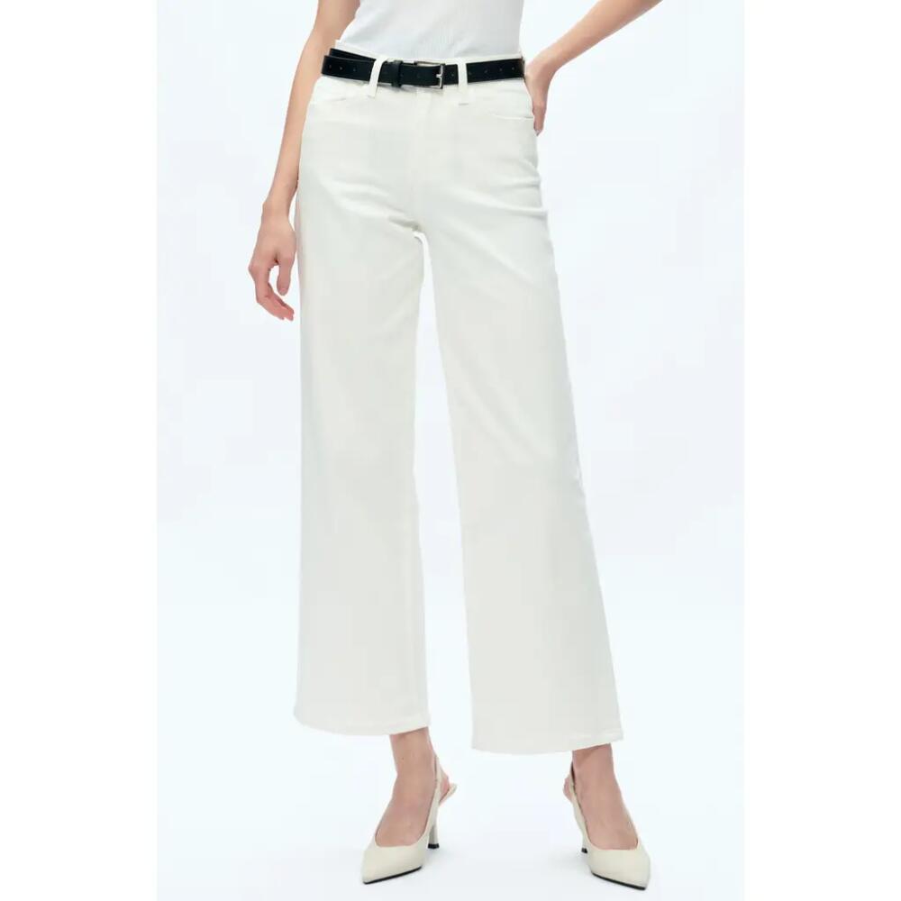 Bayeas High Waist Wide Leg Jeans in White Cover