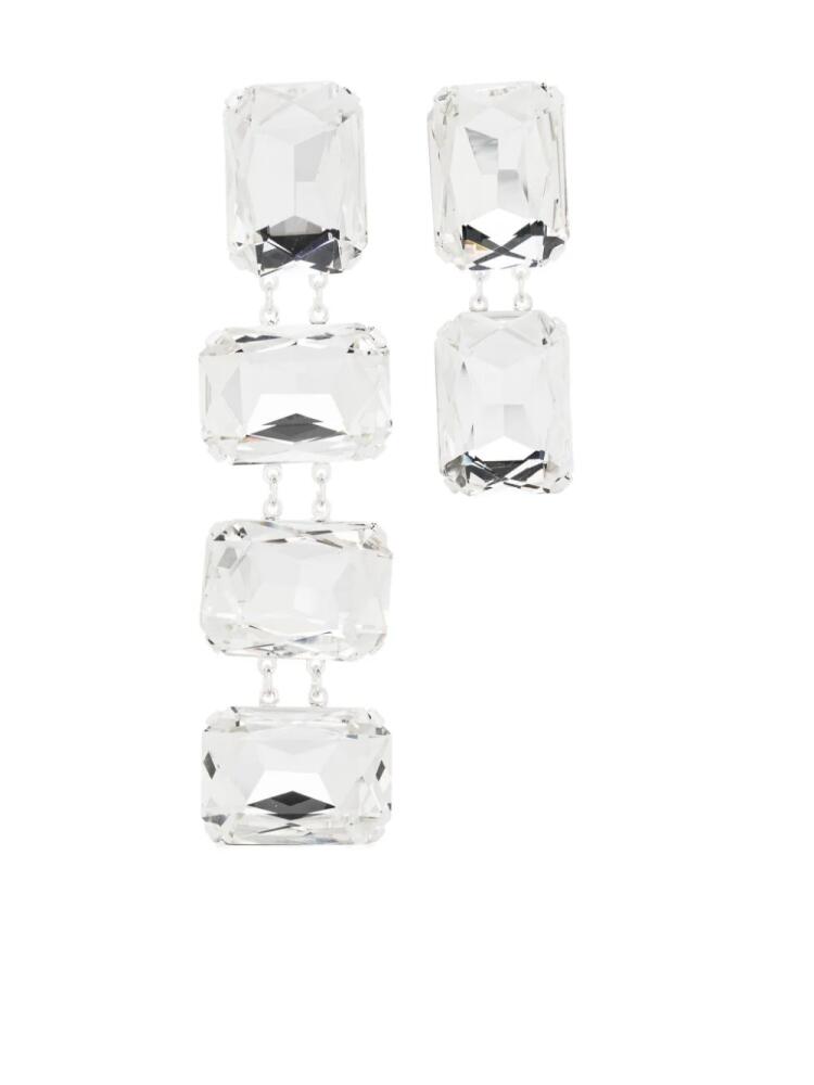 Magda Butrym asymmetric dangle earrings - Silver Cover