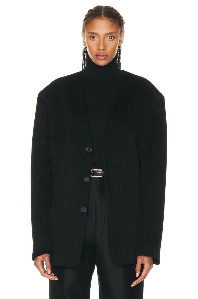 The Row Torania Jacket in Black Cover