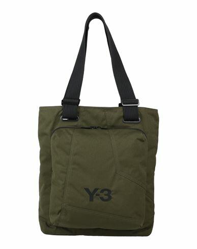 Y-3 Man Shoulder bag Military green Recycled polyester Cover