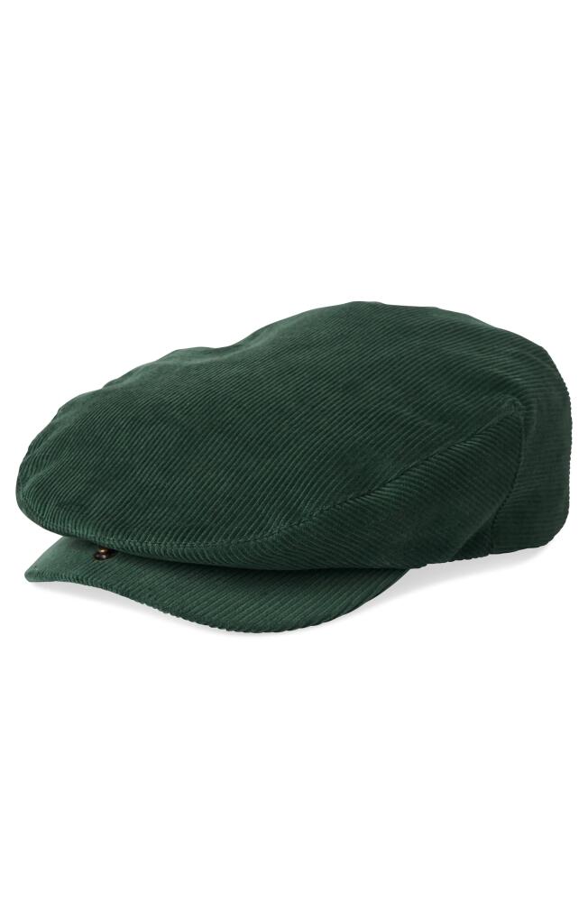 Brixton Hooligan Corduroy Snap Cap in Pine Needle Cover