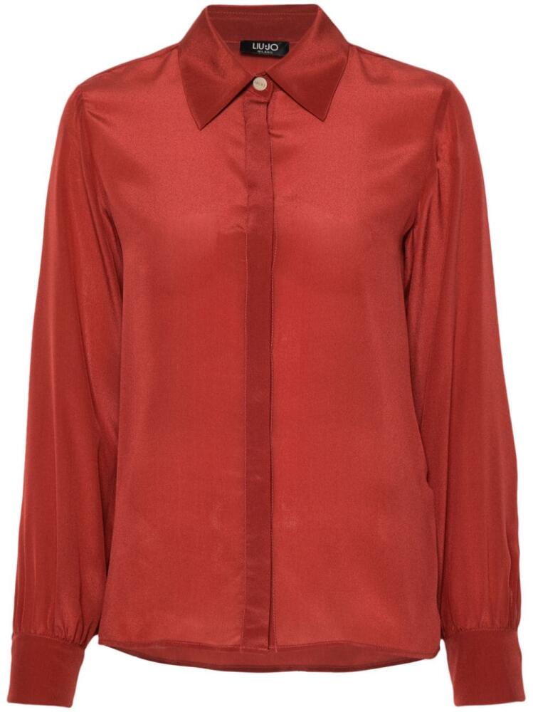 LIU JO silk shirt - Orange Cover