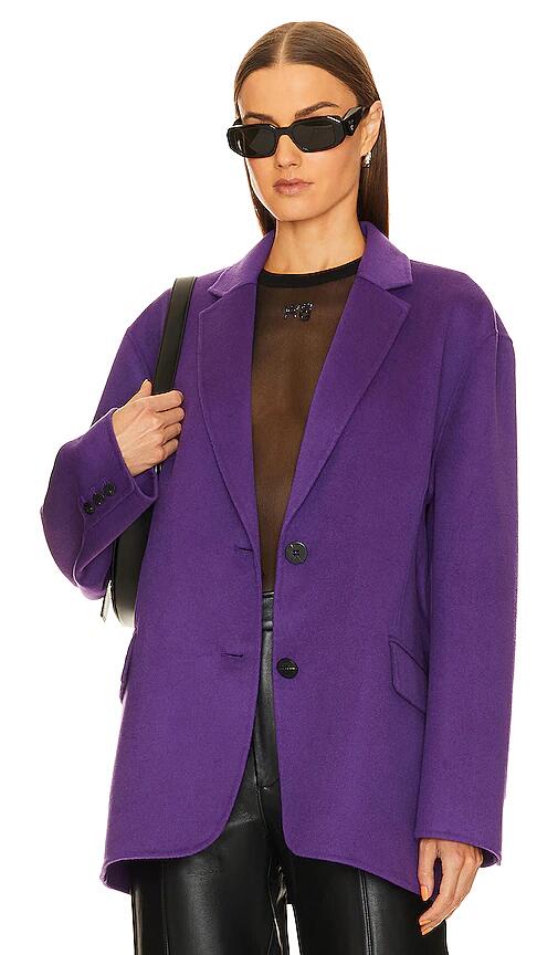 LAMARQUE Ennis Blazer in Purple Cover