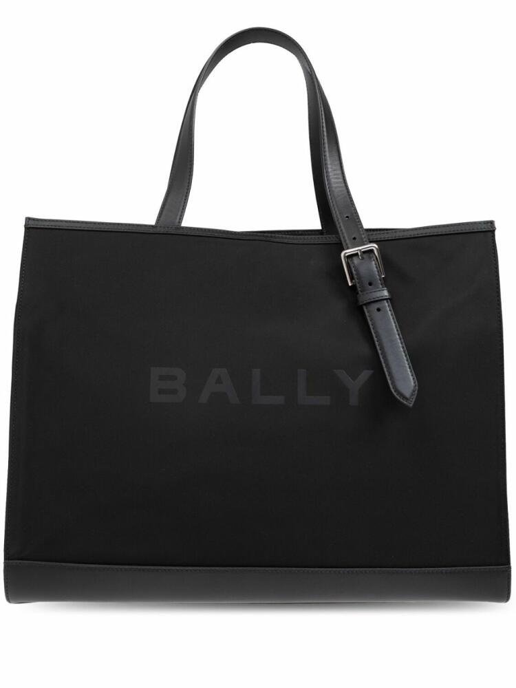 Bally logo-print tote bag - Black Cover