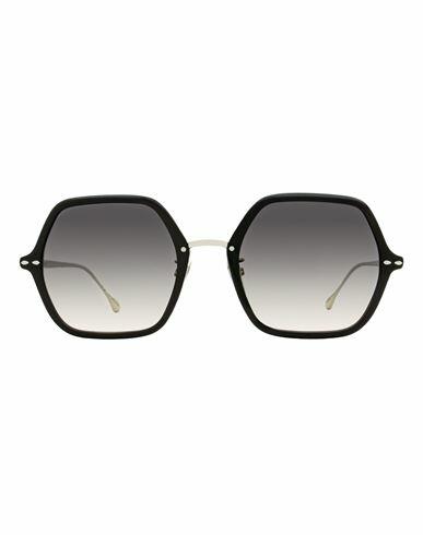 Isabel Marant Isabel Marant Loise Im0036s Sunglasses Woman Sunglasses Black Acetate, Metal Cover