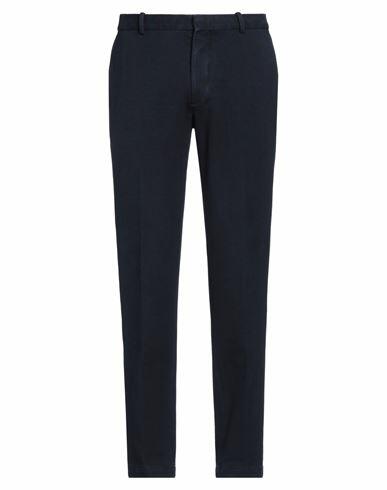 Circolo 1901 Man Pants Navy blue Cotton, Elastane Cover