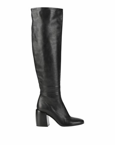 Fru. it Woman Boot Black Leather Cover