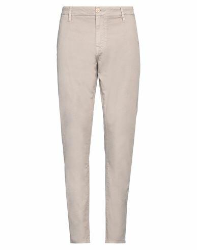 Guess Man Pants Light grey Cotton, Elastane Cover