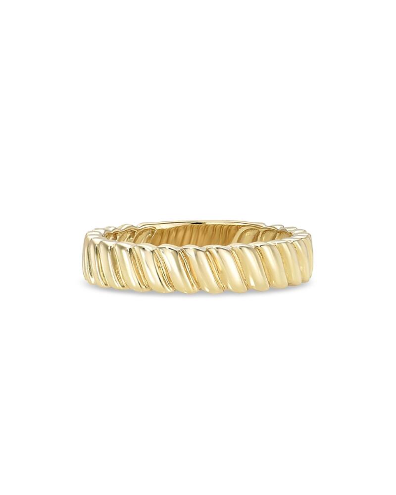 Zoe Lev 14K Yellow Gold Coil Ring Cover